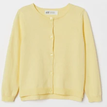 Кофта H&M 512-6810979 122-128 см желтая: Тип Кофты