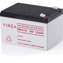 Vinga 12В 12 Ач (VB12-12): Тип Аккумулятор