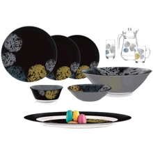 Столовий сервіз Luminarc Washedout Blue 46 пр. (Q1063): Кількість персон 6