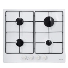 Варочная поверхность газовая Perfelli HGM 610 W: Размеры для встраивания (ШxГ) 56x49 см
