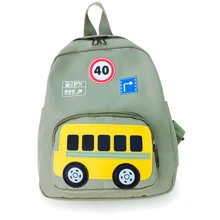 Детский рюкзак Evo-kids Small Bus Green (2418-7 Green Bus): Возрастная группа от 2 до 7 лет