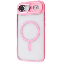 Чехол для iPhone Proove Clear Essence Case with Magnetic Ring Pink Sand for iPhone 17 Air: Цвет розовый