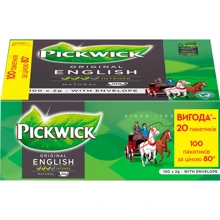 Чай Pickwick чорний Original English Pickwick 100х2 г (8711000028728): undefined undefined