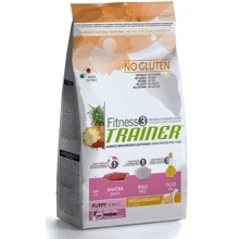 Сухой корм Trainer Fitness3 Super Premium Puppy&Junior Medium&Maxi With Duck - Rice - Oil для щенков средних и крупных пород 3 кг (8059149035581): Тип Сухой корм