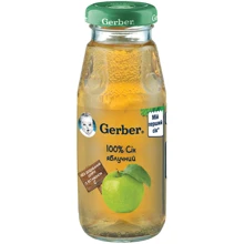 Сок Gerber яблочный 175 мл (1327106): Тип Соки