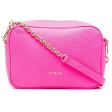 Жіноча сумка крос боді Furla Real Mini Camera Case фуксія (WB00243HSF000FX00010): Стать жіночий