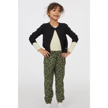 Брюки H&M 7Z6317198 98 см хаки: Пол Девочка