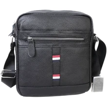Чоловіча сумка планшет Borsa Leather чорна (10m8215-black): Стать Чоловік