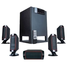 Акустична система Microlab X-15 5.1 Black: Формат акустики 5.1