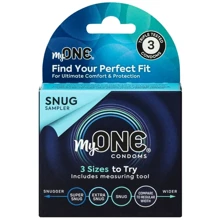 Презервативи MyONE Snug Sampler 3 шт: Тип Для максимального захисту