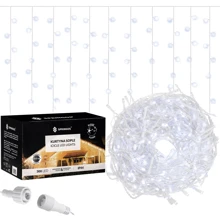 Гирлянда Springos бахрома уличная 12 м 300 LED Flash холодный белый (CL0316): Тип Бахрома