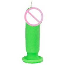 Свеча LOVE FLAME - Dildo S Green Fluor, CPS04-GREEN: Производитель LOVE FLAME