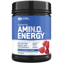 Аминокислота для спорта Optimum Nutrition Essential Amino Energy 585 g /65 servings/ Blue Raspberry: Вкус Ежевика