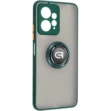 Чехол для телефонов ArmorStandart Frosted Matte Ring Dark Green for Xiaomi Redmi Note 12 4G (ARM68379): Совместимость Xiaomi Redmi Note 12 4G