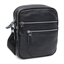 Мужская сумка через плечо Keizer черная (K13646bl-black): Пол Мужской