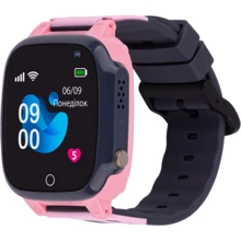 Смарт-часы AmiGo GO008 MILKY GPS WIFI Pink: Емкость батареи, мАч 400