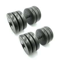 Гантель Newt Rock Pro 2 шт по 30.5 кг наборные композитные (NE-PL-G-030-2): Вес гантели, кг 30.5