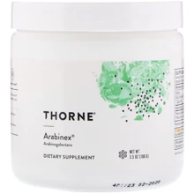 Thorne Research Arabinogalactans Арабіногалактан 100 г: Тип Прибуток