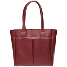 Жіноча сумка шоппер Ricco Grande бордова (1L926-burgundy): Стать жіночий
