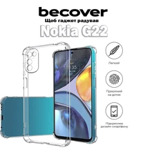 Чехол для телефонов BeCover TPU Case Anti-Shock Clear for Nokia G22 (709322): Совместимость Nokia G22