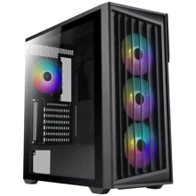 Корпус AZZA Torrent Black (CSAZ-490): Форм-фактор материнської плати ATX/MicroATX/Mini-ITX