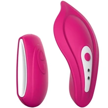Вибратор в трусики Liebe Panty Vibe Recargable Cerise, нагрев до 39 °C, пульт, трусики в комплекте: Для кого Для женщин