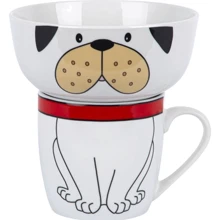 Набір дитячий Limited Edition Happy Dog 2 ін. (YF6011): Матеріал фарфор