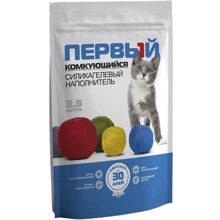 Наполнитель туалетов Fox Первый комкующийся силикагелевый Blue Mint 3.8 л/8 (SGL028): Вид Силикагелевый