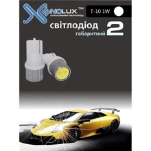 Габарит Xenolux T10-1W (2шт) белый: Головной свет Габариты