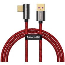 Кабель Baseus USB Cable to USB-C Legend Elbow 66W 1m Red (CACS000409): Тип USB Cable - USB-C
