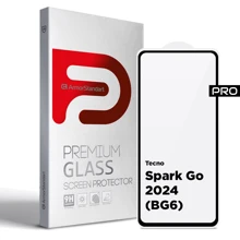 Аксессуар для смартфона ArmorStandart Tempered Glass Pro Black for Tecno Spark Go 2024 (BG6) (ARM73614): Совместимость Tecno Spark Go 2024 (BG6)