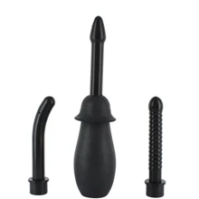 Анальный душ с тремя насадками Seven Creations Anal Douche Kit, 16-11BLK-BXSC: Для кого Унисекс