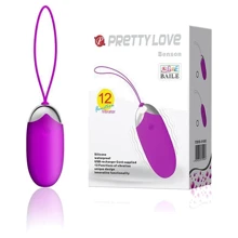 Перезаряжаемое виброяйцо PRETTY LOVE - Benson, BI-014362: Для кого Для женщин