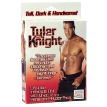 California Exotic Novelties Tyler Knight - Шикарная секс кукла темнокожего красавчика (черный): Для кого Для женщин