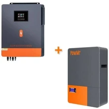 Аккумулятор PowerPlant LiFePO4 51,2V 100Ah 5120Wh (POW-LIO48100-16S): Тип LiFePO4