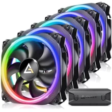 Кулер Antec Prizm 120 ARGB 5-Pack (0-761345-77512-0): Уровень шума, dB 32.6