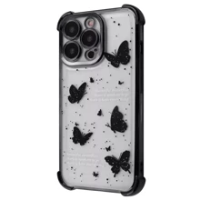 Чехол для iPhone WAVE Winkie Case Black/Butterfly for iPhone 16 Pro Max: Цвет рисунок