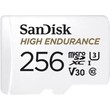 Карта пам'яті SanDisk 256GB microSDXC Class 10 UHS-I U3 V30 High Endurance (SDSQQNR-256G-GN6IA): Тип карти MicroSDXC
