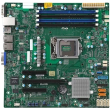 Supermicro MBD-X11SCL-F-O: Оперативна пам'ять 4xDDR4 2667, до 128 ГБ ECC UDIMM