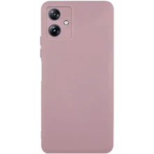 Чохол для телефона TPU Case Getman Liquid Silk Full Camera Pink Sand для Motorola G54: Сумісність Motorola G54