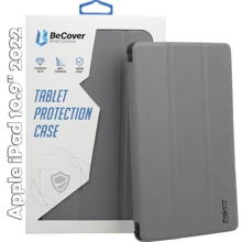 Аксессуар для iPad BeCover Smart Case Gray for iPad 10.9 (2022 / 2024) / iPad 11 2025 (709192): Цвет серый