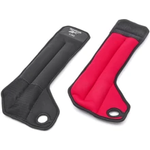 Утяжелитель Reebok Wrist Weights чёрный красный Уни 1.0 кг (RAWT-11211): Вид Манжеты
