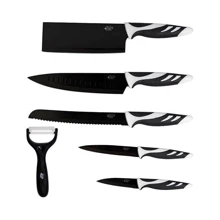 Набор кухонных ножей Cecotec 6 Pro Set Black (CCTC-01024): Наименование Набор ножей