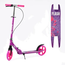 Самокат детский складной двухколесный Best Scooter (FL-63070): Количество колес 2