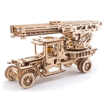 Механічний 3D пазл UGEARS "Пожежна машина" (70022): Вид наука і техніка