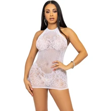 Мини-платье со стразами Leg Avenue OS White: Для кого Для женщин