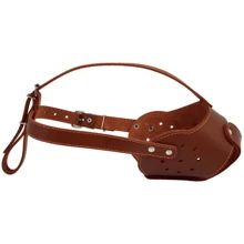 Намордник Collar 8 см 33 см (бультерьер), коричневый: Производитель Collar