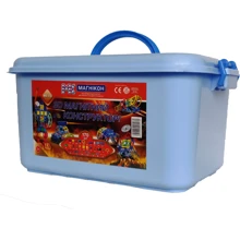 Магнитный конструктор Магнікон, 170 деталей Plastic box (MK-170): Количество деталей, шт. 170