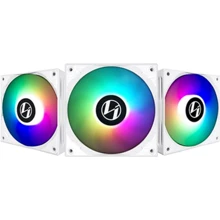 Кулер Lian Li ST120 3-Pack White (G99.12ST3W.00): Рівень шуму, dB 32