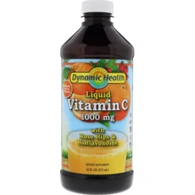 Dynamic Health Liquid Vitamin C 1000 mg Витамин С с цитрусовым ароматом 473 мл: Тип Витамин C